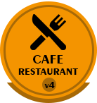 Cafe & Restaurant Web Sitesi Yazılımı v4